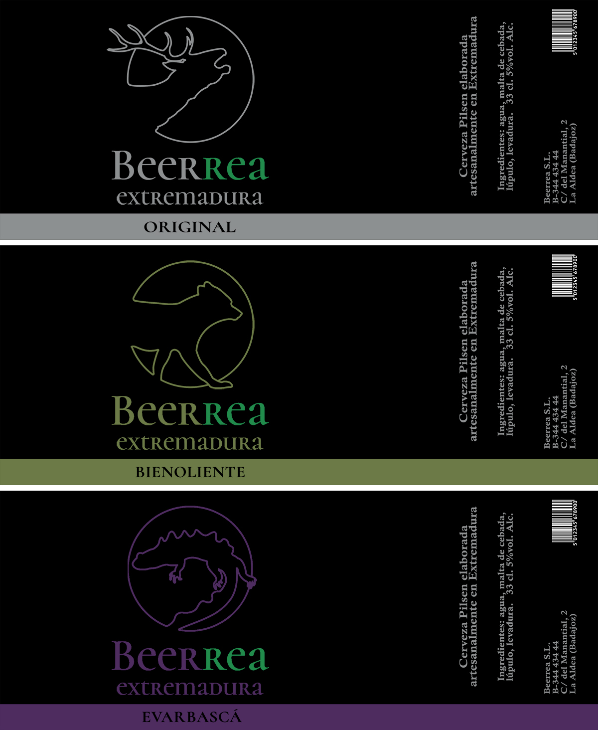 Diseño Labeling Berrea