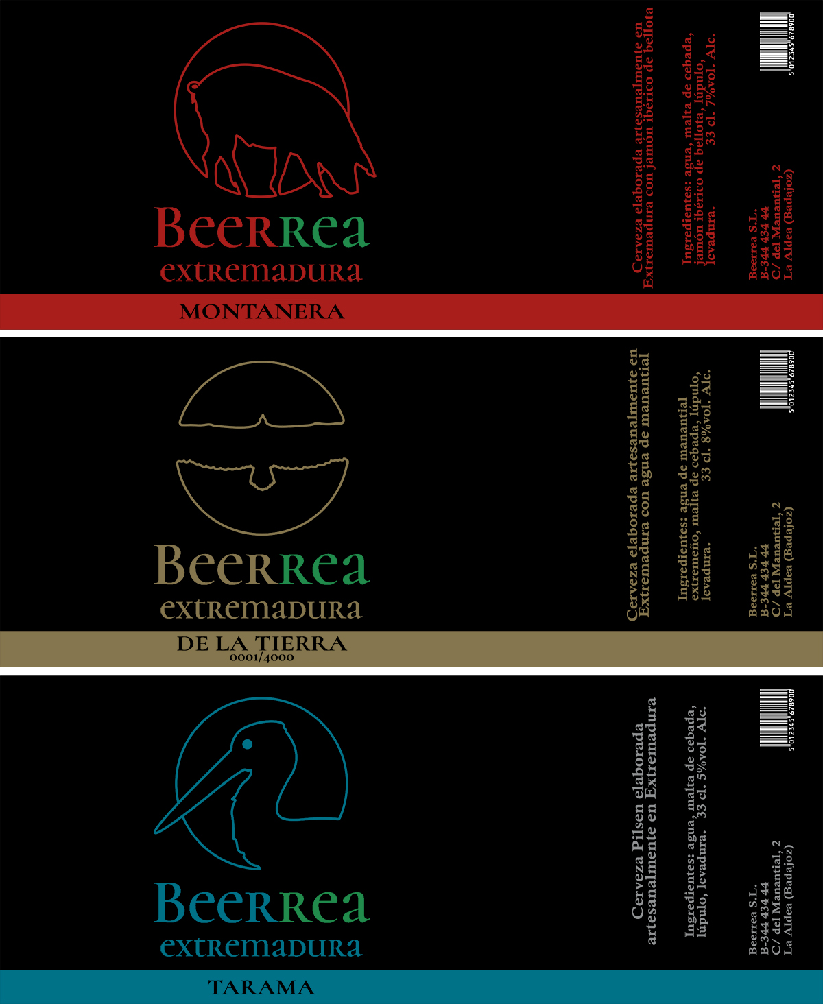 Diseño Labeling Beerrea